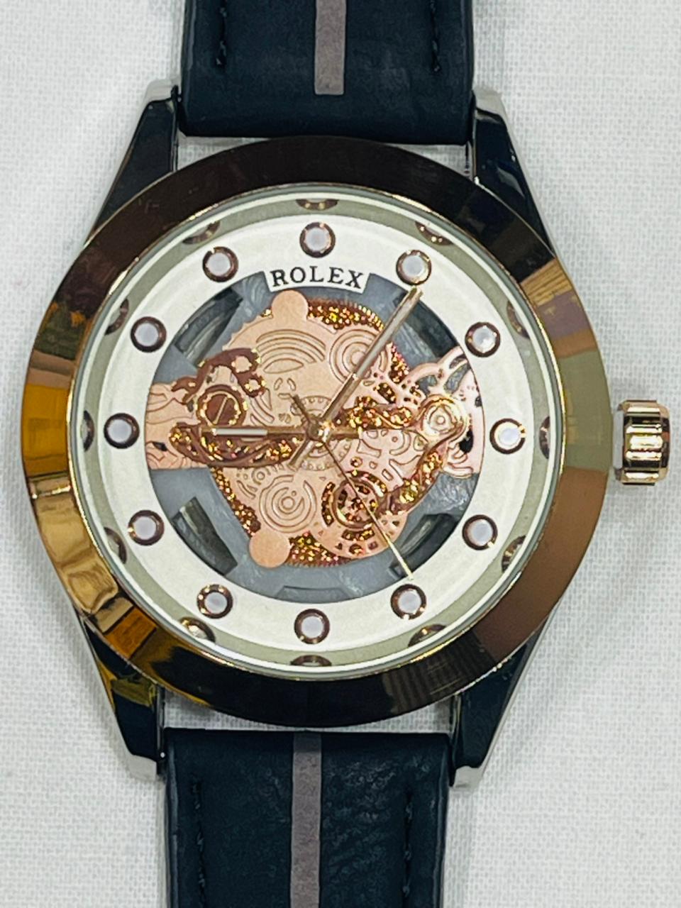 Rolex watch  With silicon straps  Water resistant Original