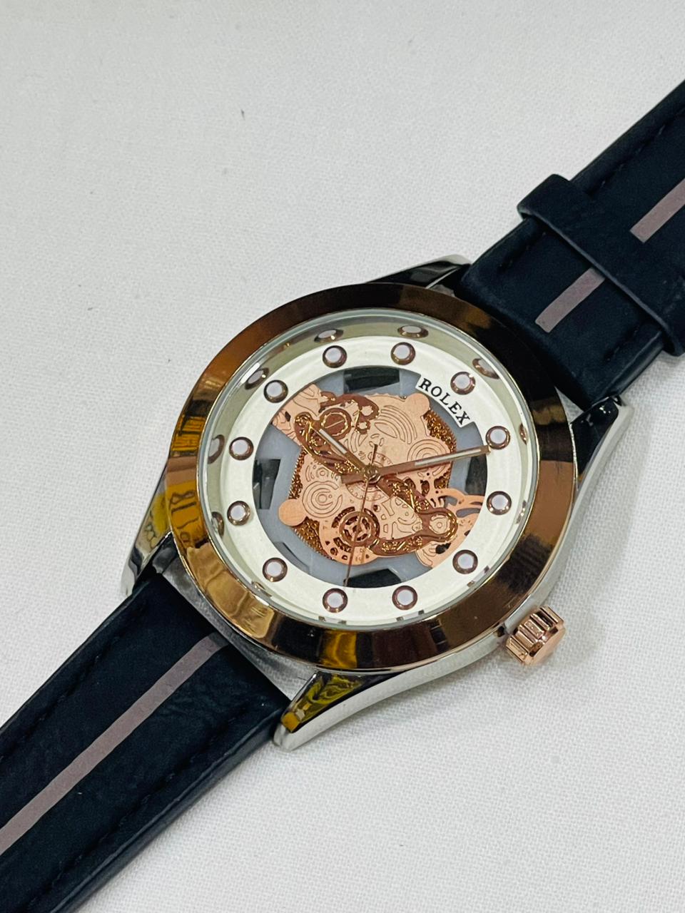 Rolex watch  With silicon straps  Water resistant Original